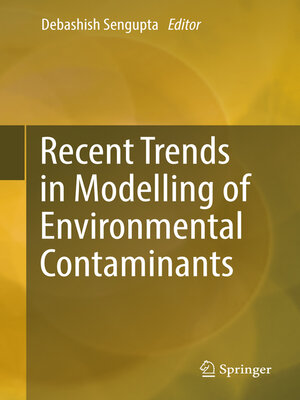 cover image of Recent Trends in Modelling of Environmental Contaminants